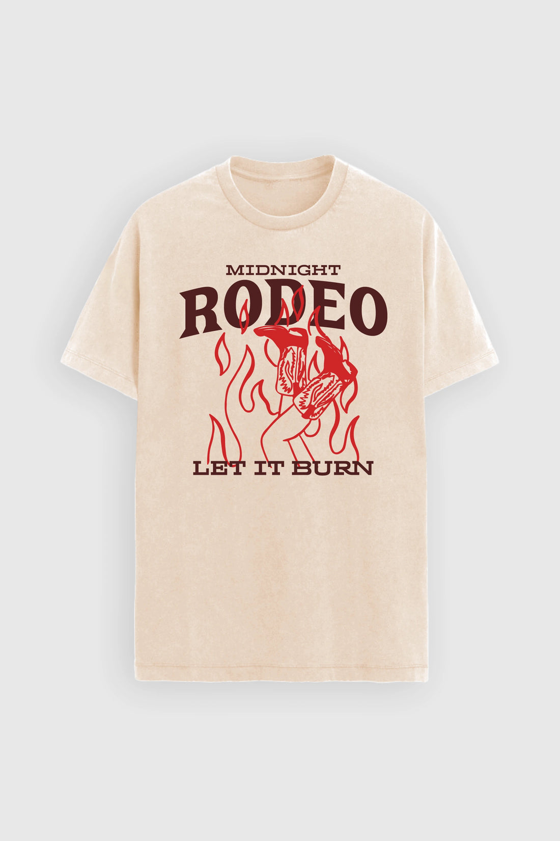 Cream Midnight Rodeo Tee