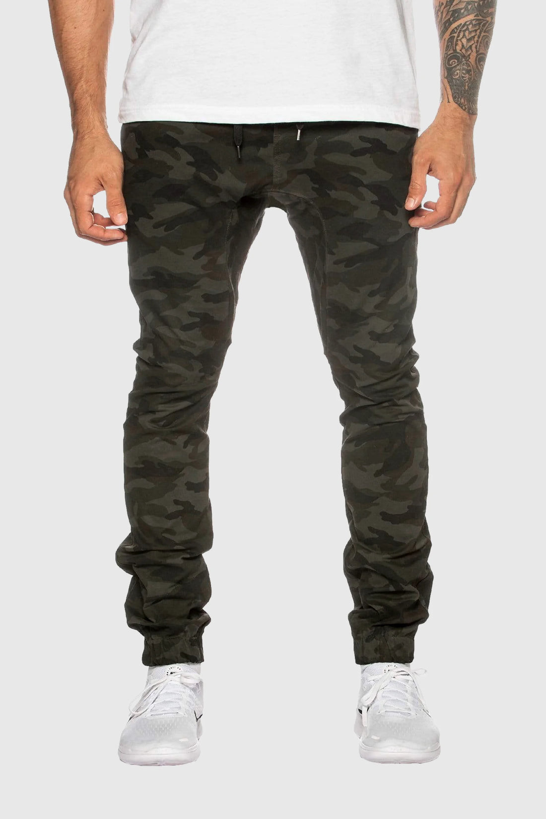 Mens Camo Joggers