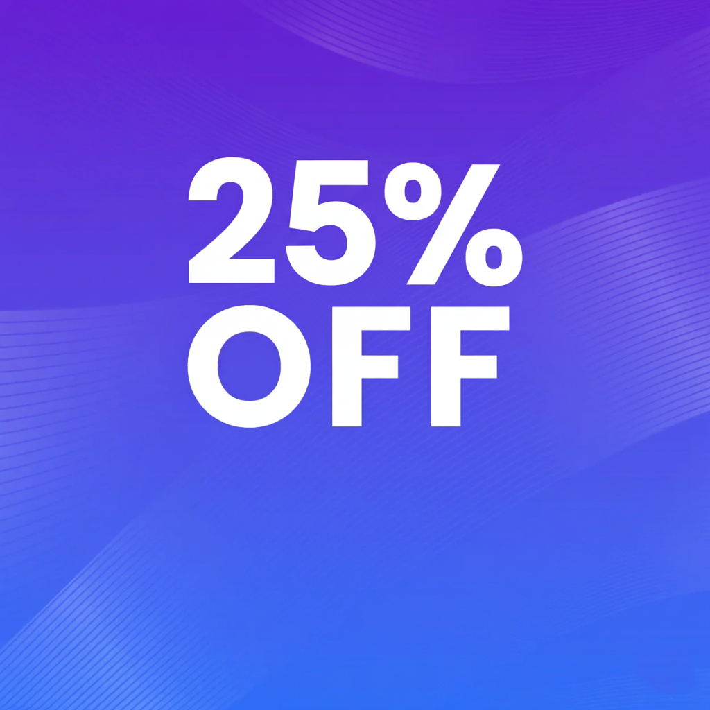 25% OFF