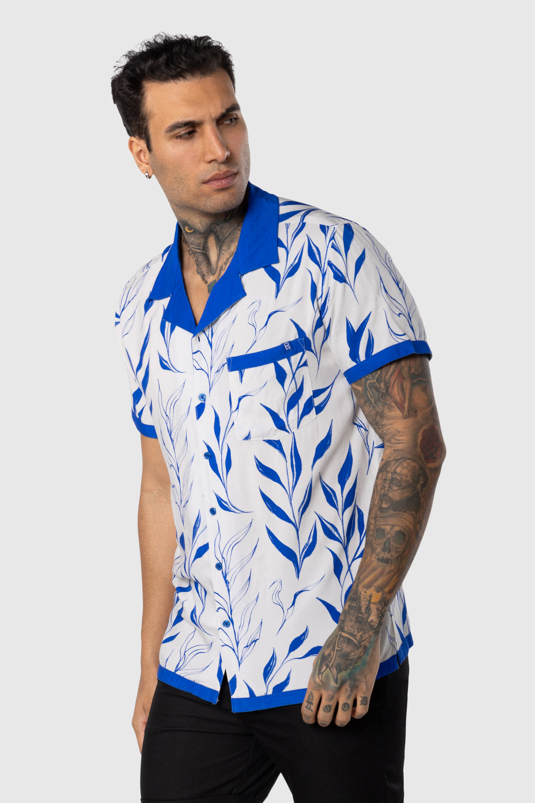 Azure Vice Button Up
