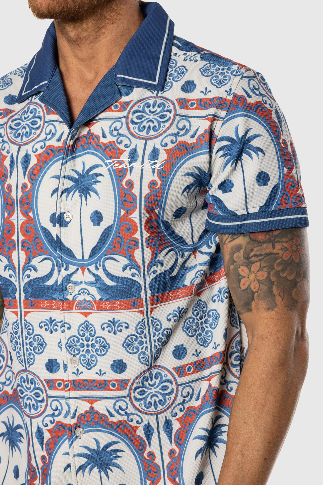 Beach Club Button Up
