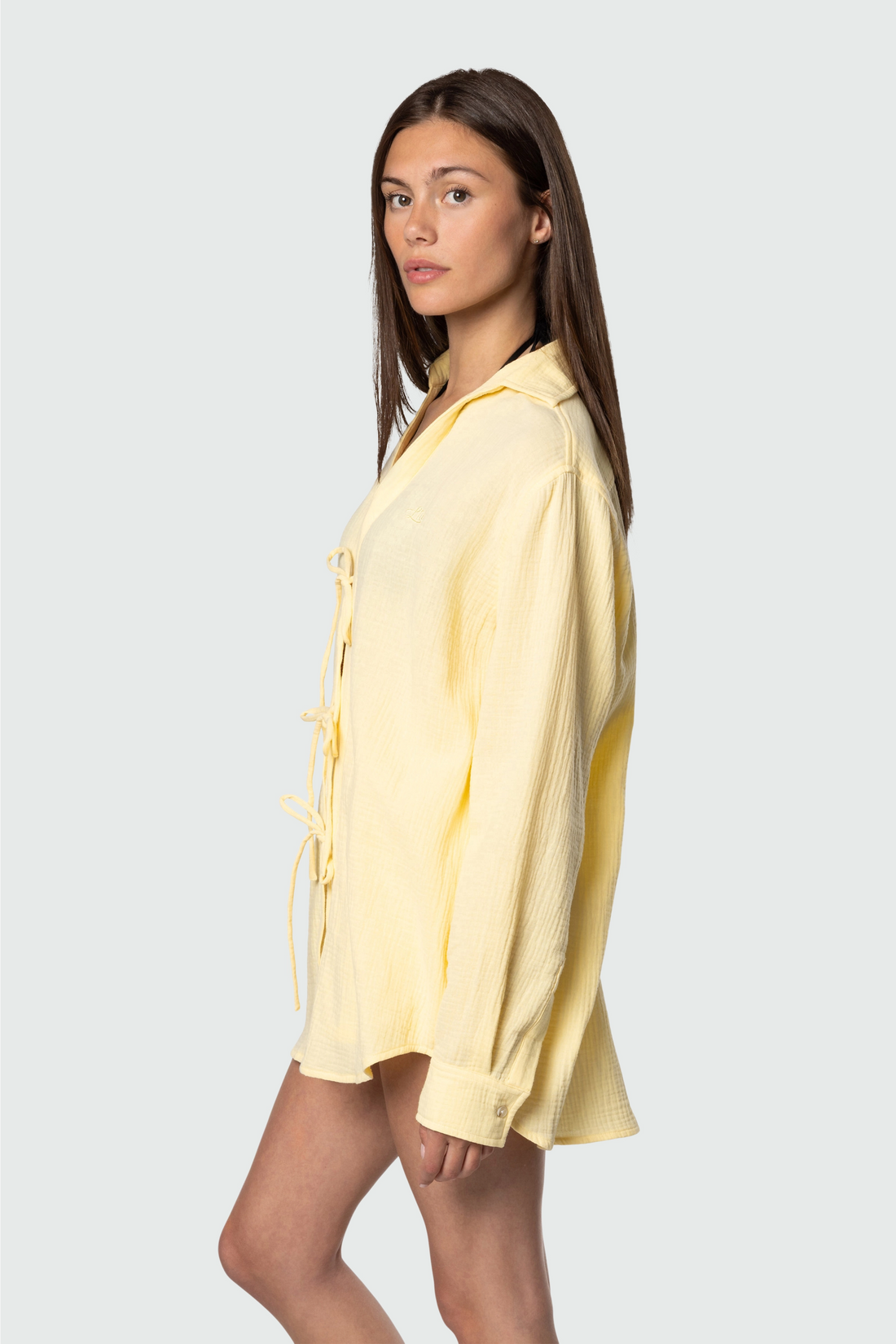 Breeze Tie Front Long Sleeve