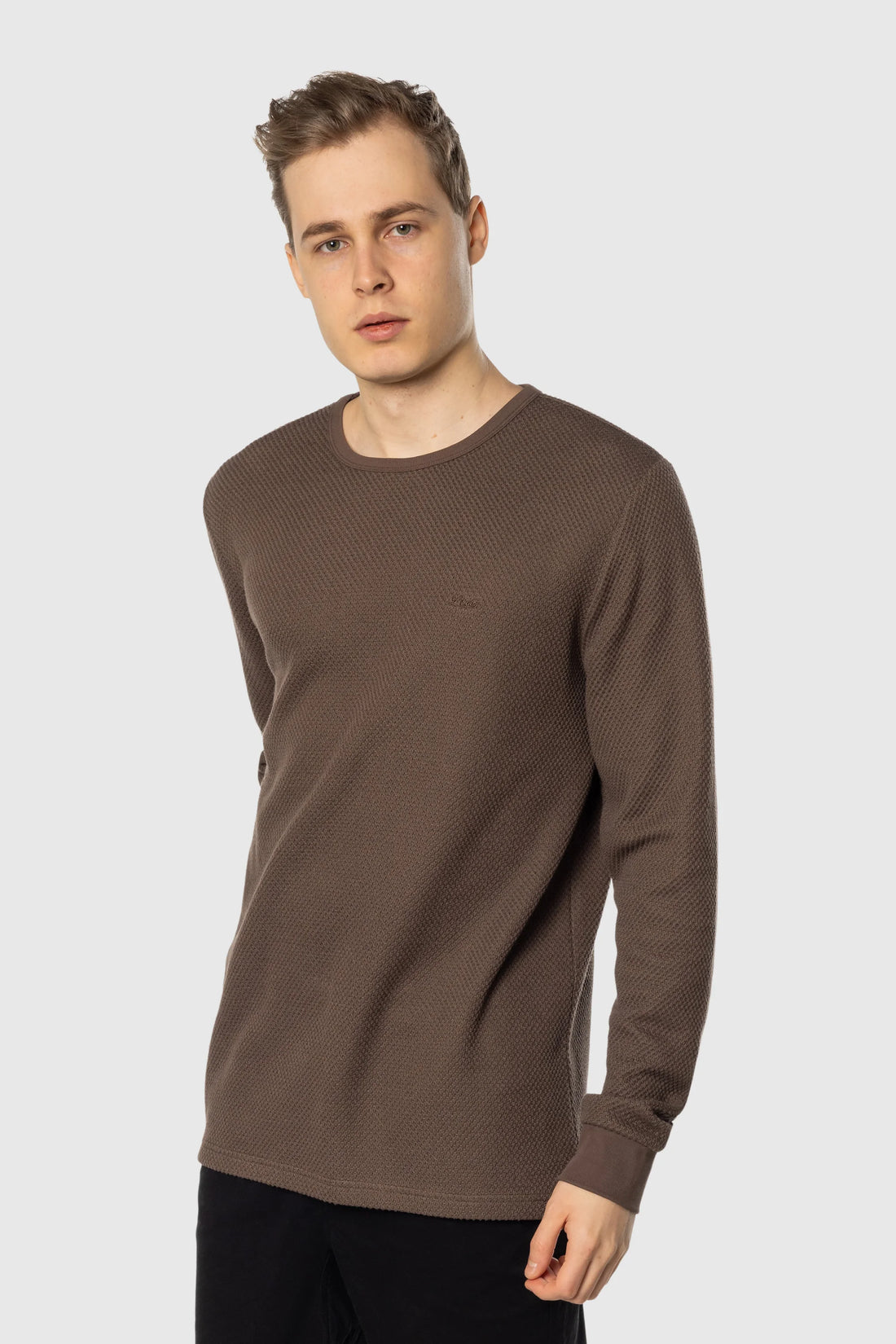 Waffle Knit Long Sleeve