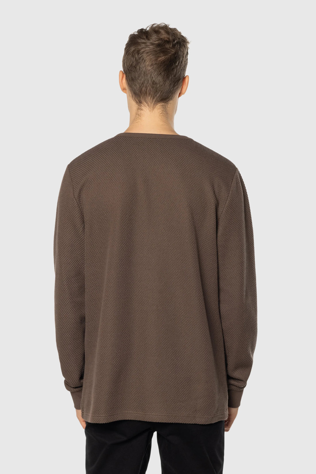 Waffle Knit Long Sleeve