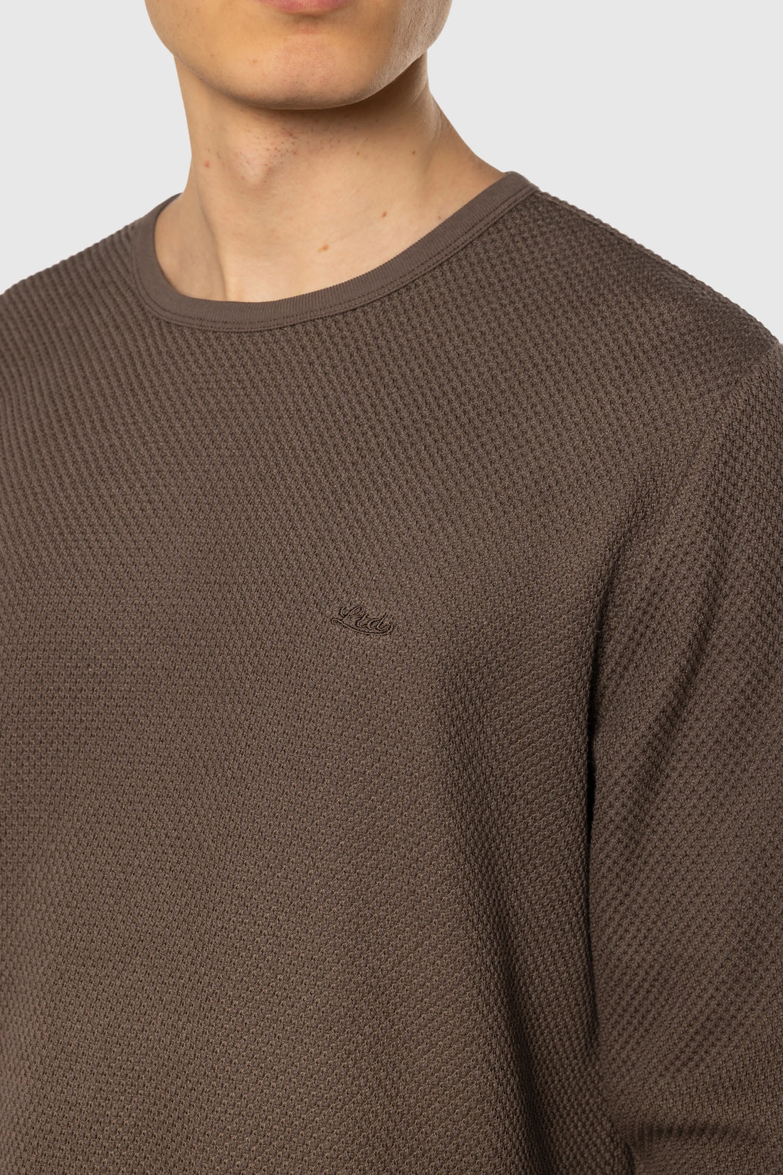 Waffle Knit Long Sleeve