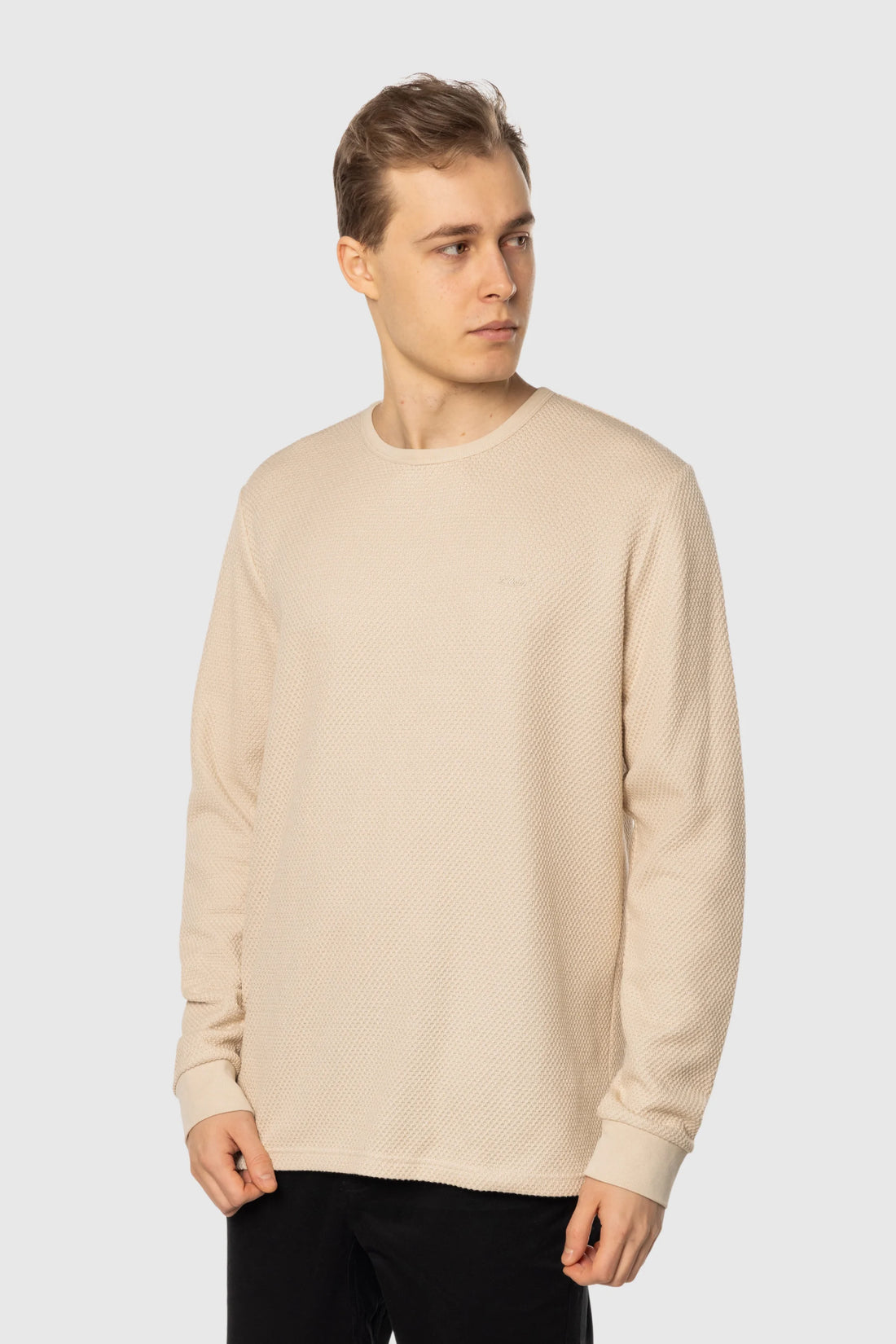 Waffle Knit Long Sleeve