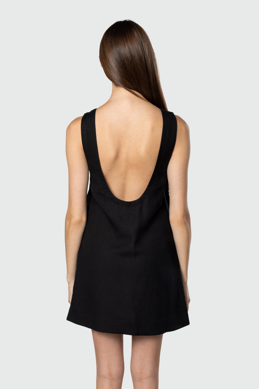Scoop Back Mini Dress Scoop Back Mini Dress