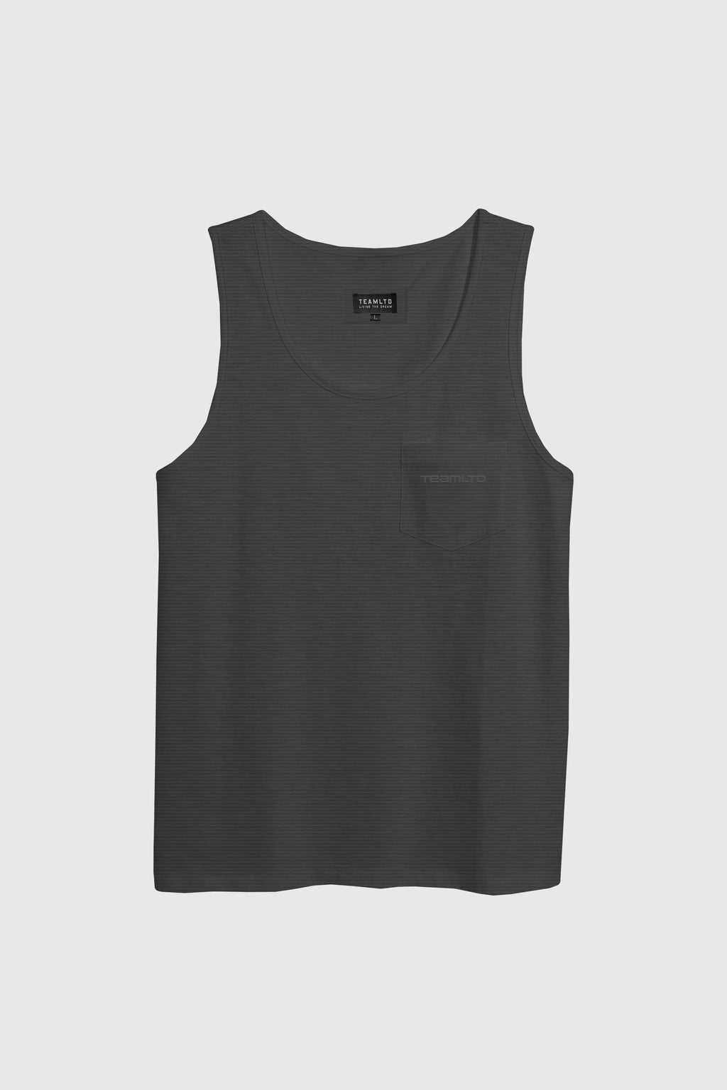 Textured Tank Black & Effortless Style | TEAMLTD