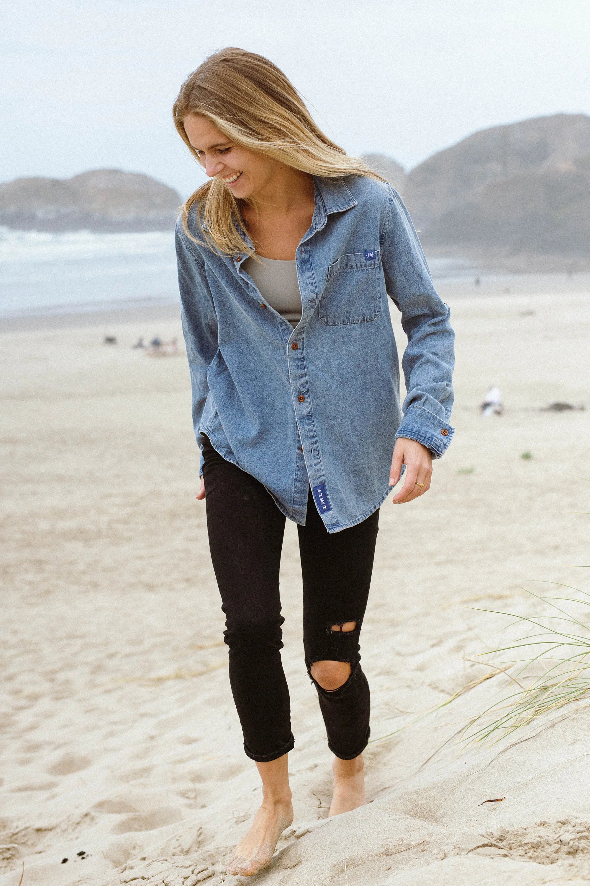 Top 119+ denim button up outfit best