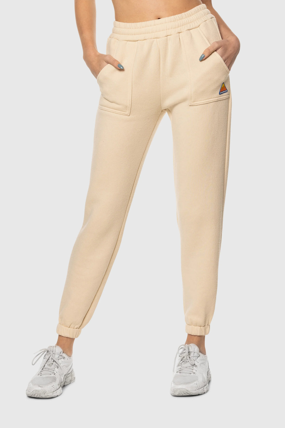 Buy Cream Track Pants for Women by Teamspirit Online